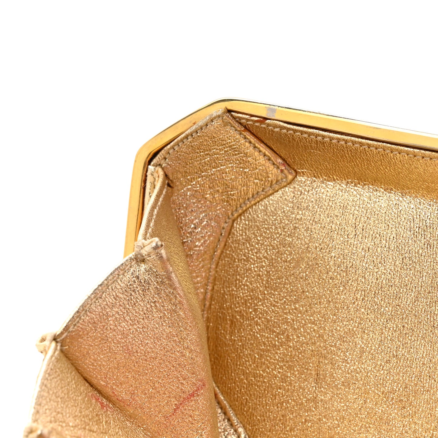 Swarovski Crystal Minaudiere Clutch Silver Gold