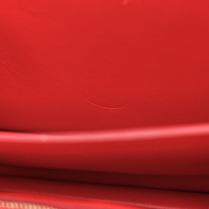 Burberry Calfskin Medium TB Bag Bright Red 12 of 12