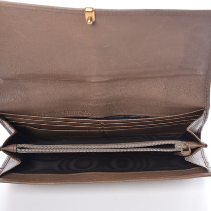 Saint Laurent Calfskin Classic Y Ligne Wallet Light Brown 5 of 12