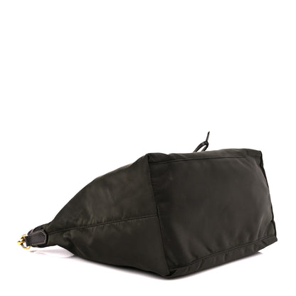 Prada Nylon Jacquard Logo Tote Corda Militaire 4 of 15
