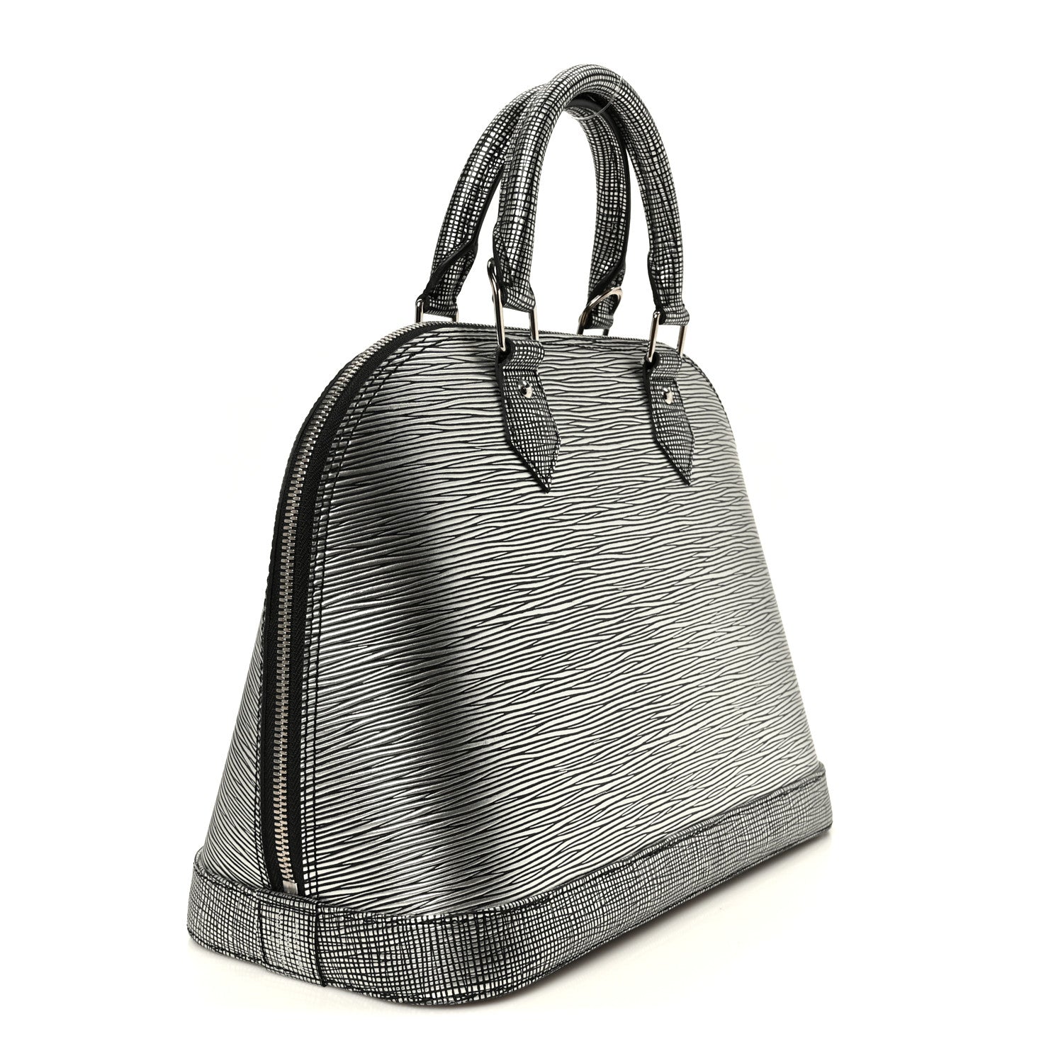 Louis Vuitton Epi Alma PM Platine 3 of 11