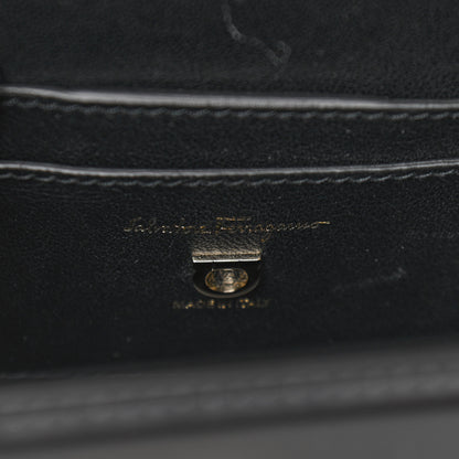 Salvatore Ferragamo Smooth Calfskin Small Boxyz Black 6 of 10
