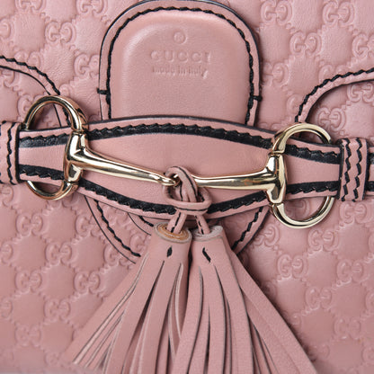 Gucci Microguccissima Mini Emily Shoulder Bag Soft Pink 10 of 10