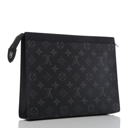 Louis Vuitton Monogram Eclipse Pochette Voyage MM 3 of 11