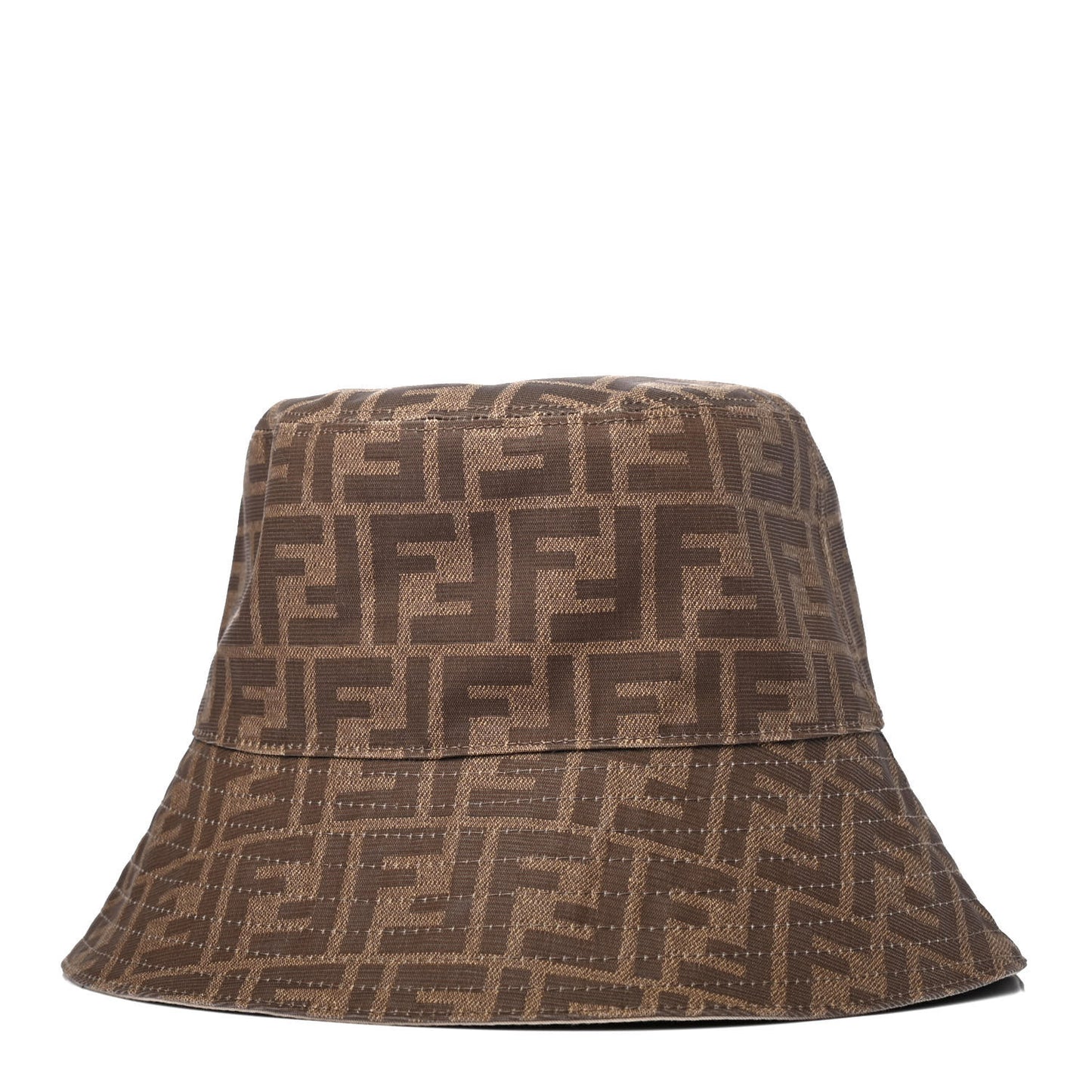 Technical Fabric FF Reversible Bucket Hat S Tobacco Beige