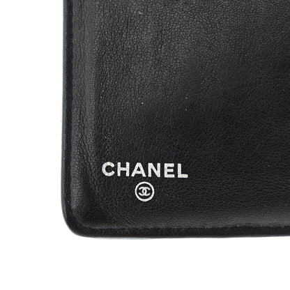 Chanel Patent Quilted Card Holder Wallet Black 6 of 12