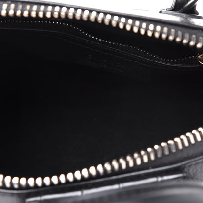 Givenchy Calfskin Crocodile Embossed Mini Antigona Black 6 of 20