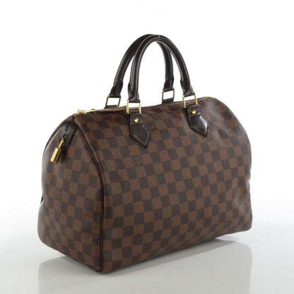 Louis Vuitton Damier Ebene Speedy 30 4 of 8