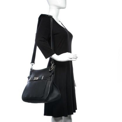 Hermes Taurillon Clemence Jypsiere 34 Black 2 of 7