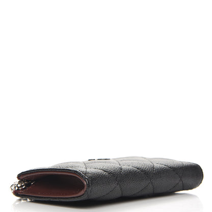 Chanel Caviar Quilted Key Holder Case Black 4 of 7