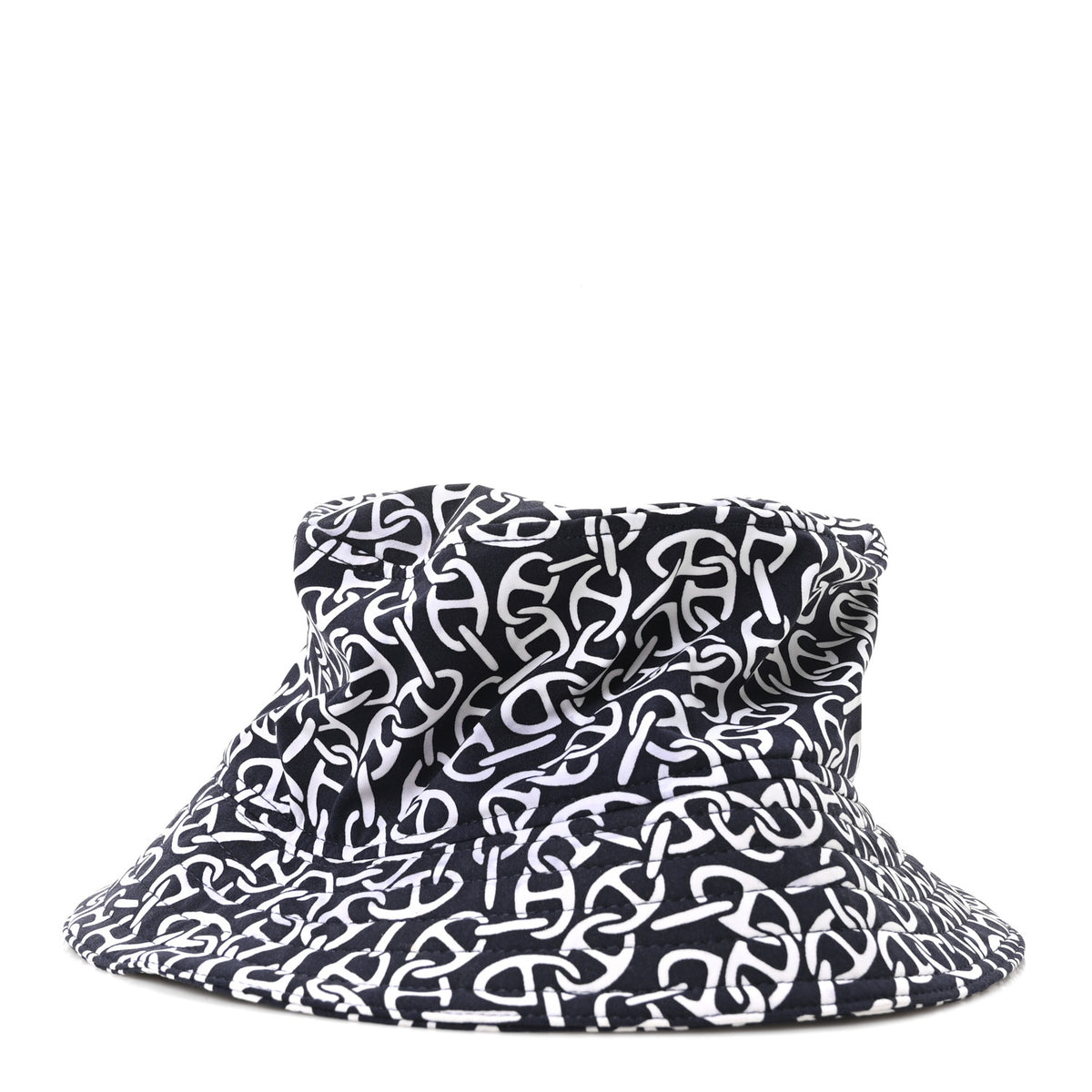 Hermes Jersey Naoussa Harper Bucket Hat 56 Bleu Noir 3 of 7