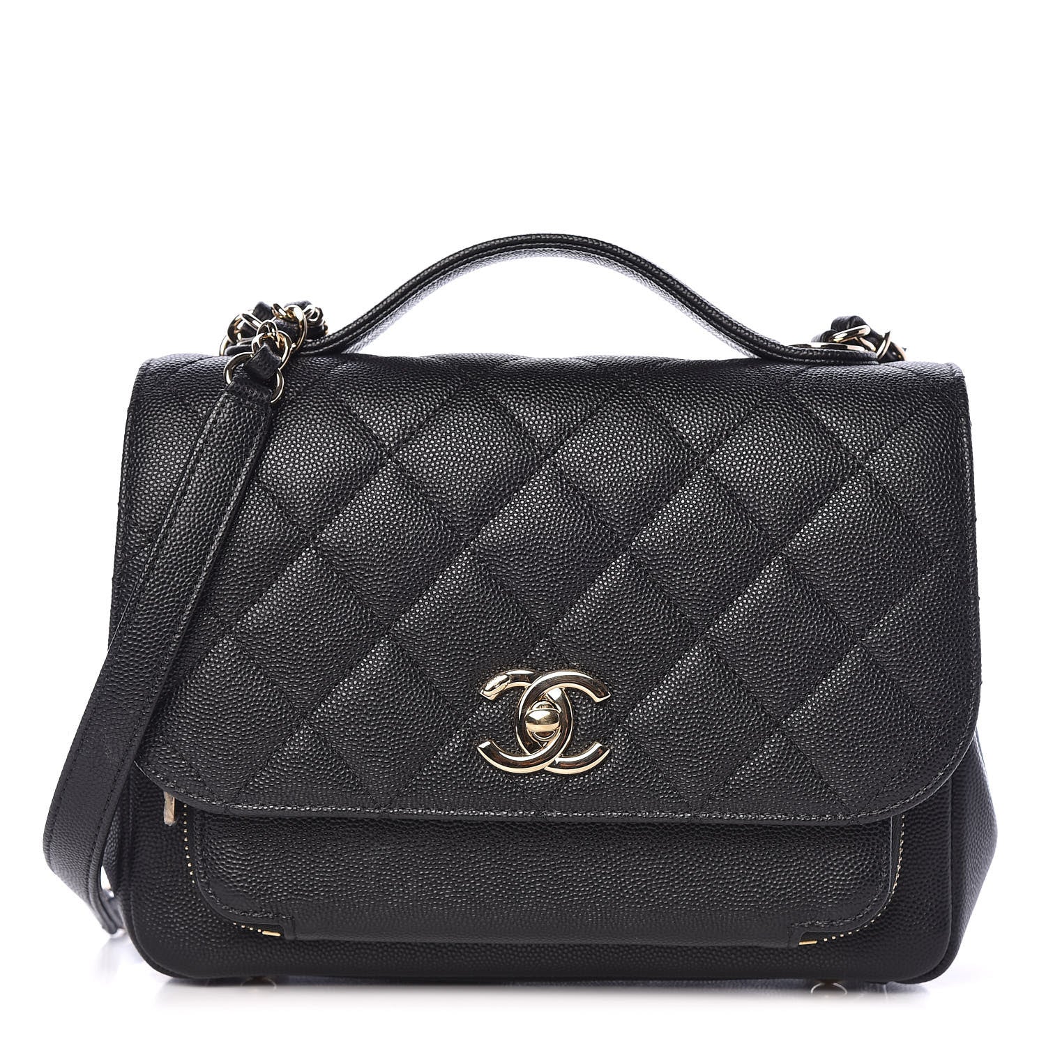 Chanel Caviar Quilted Medium Business Affinity Flap Black 1 of 11