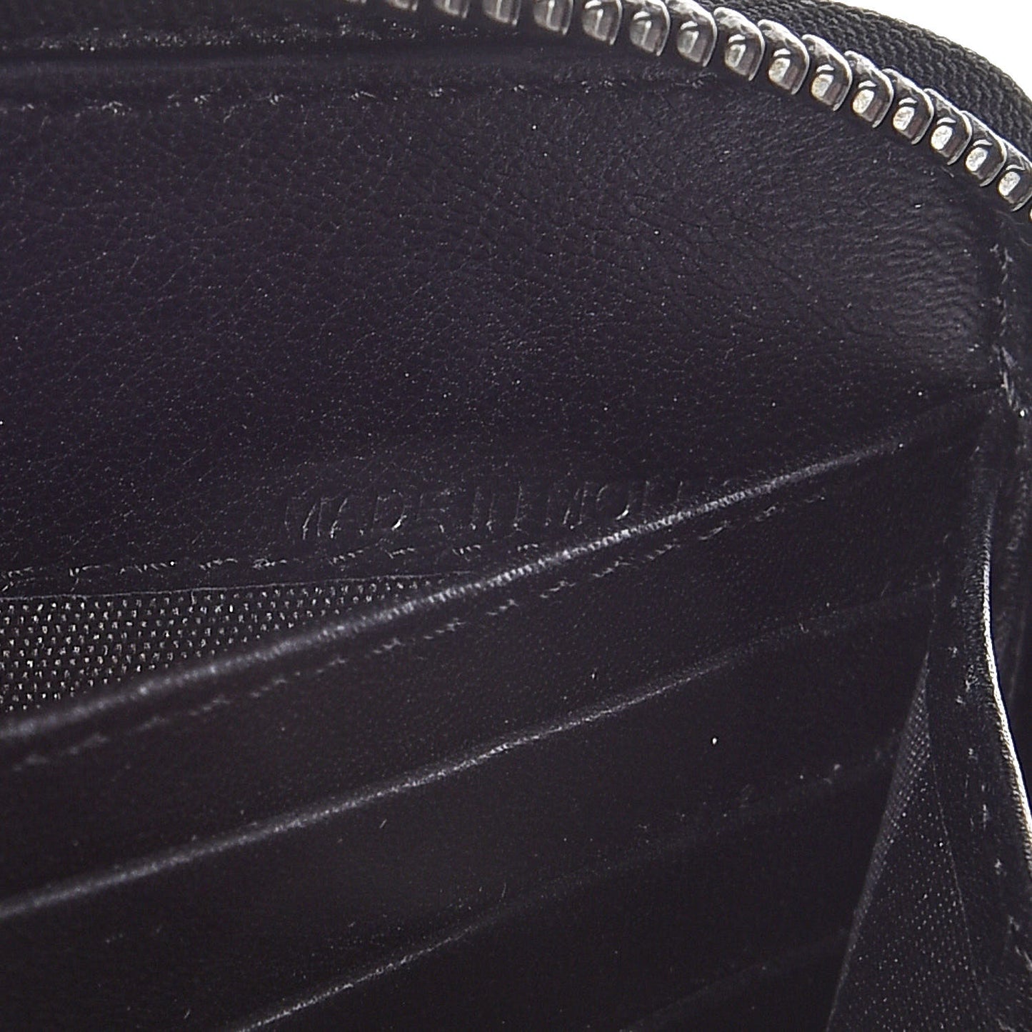 London Calfskin Elmore Zip Around Wallet Wine