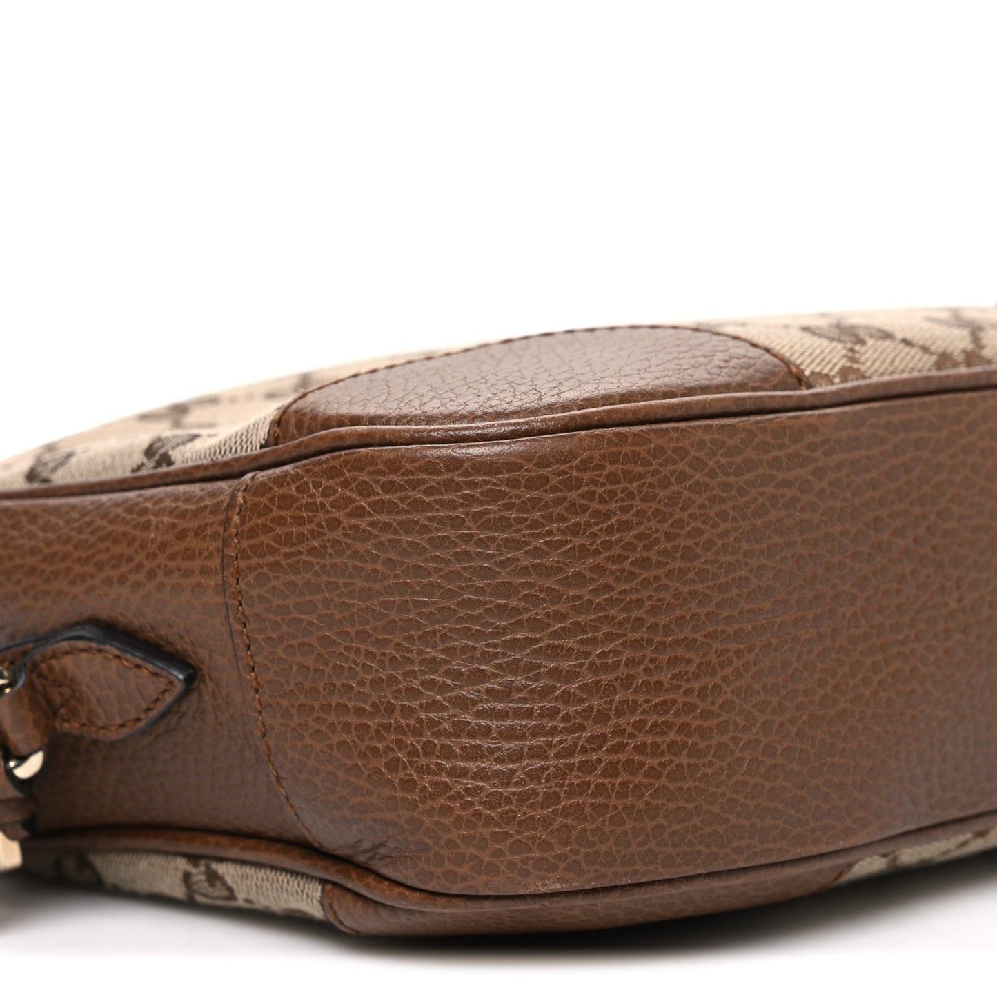 Monogram Mini Bree Messenger Bag Beige Tabacco