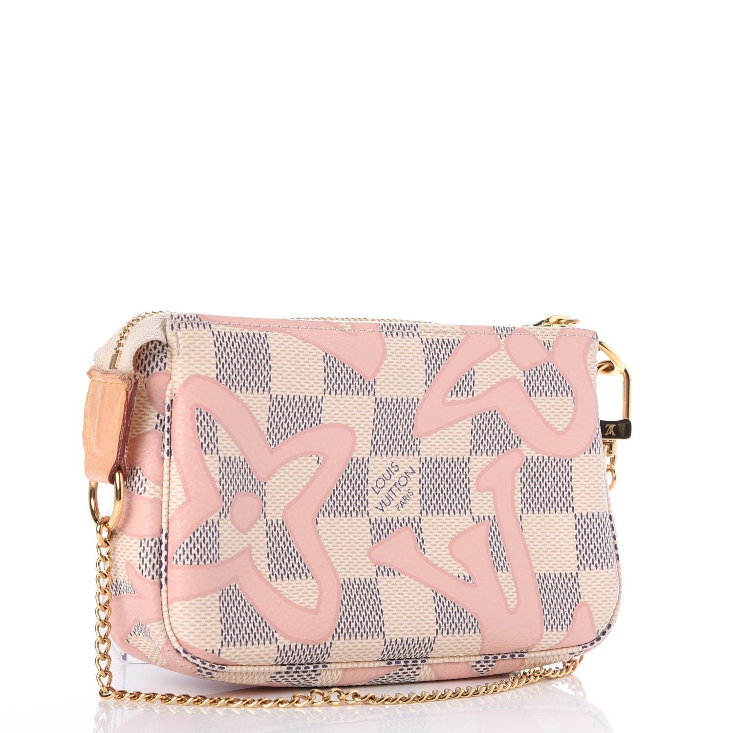 Louis Vuitton Damier Azur Tahitienne Mini Pochette Accessories 3 of 8