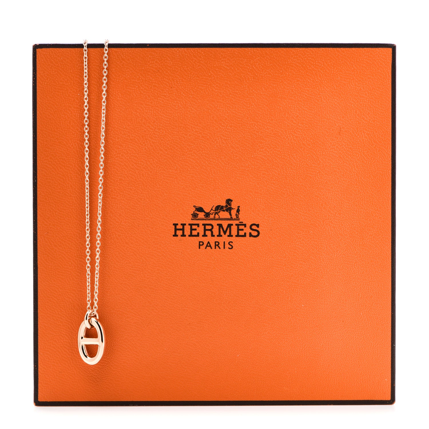 Hermes 18K Rose Gold PM Farandole Pendant Necklace 5 of 5