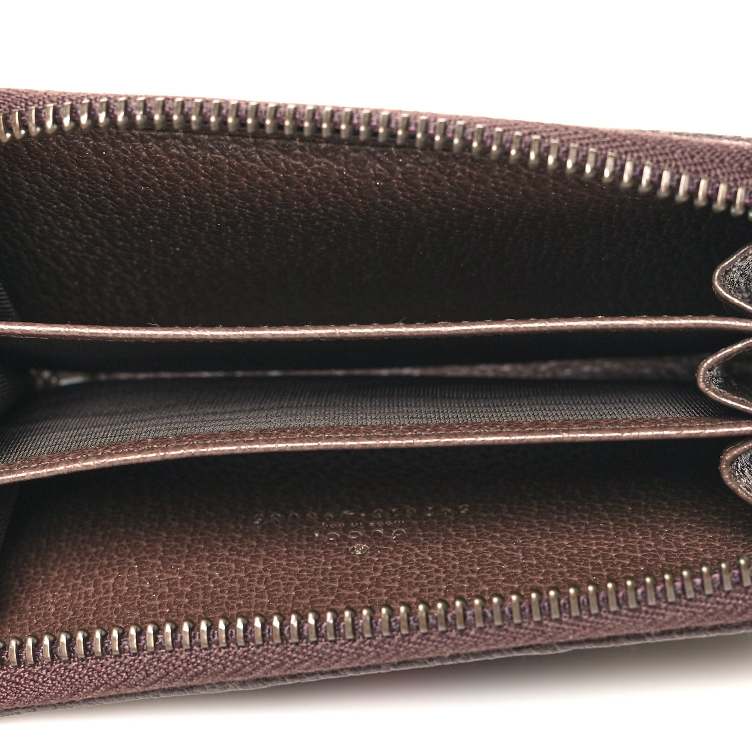 Gucci GG Supreme Web Ophidia Zip Around Card Case Brown 5 of 8