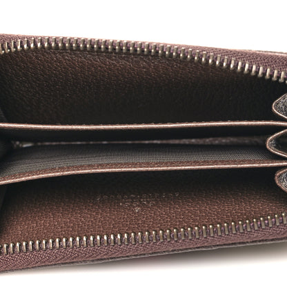 Gucci GG Supreme Web Ophidia Zip Around Card Case Brown 5 of 8