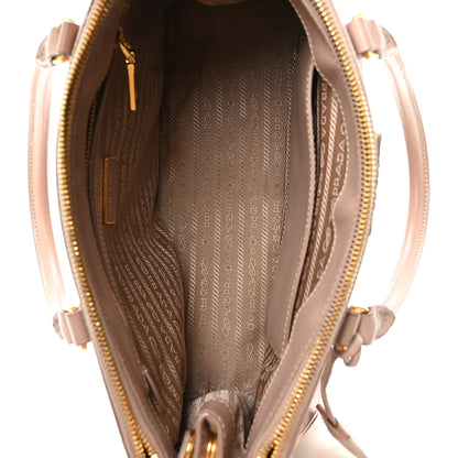 Prada Saffiano Small Galleria Double Zip Tote Cammeo 4 of 10