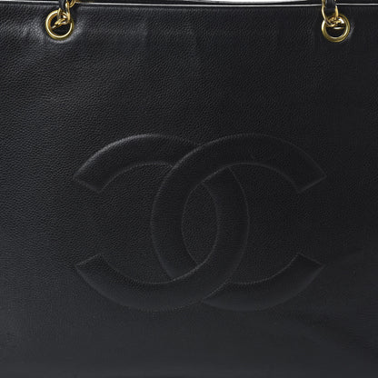 Chanel Caviar CC Tote Black 11 of 11