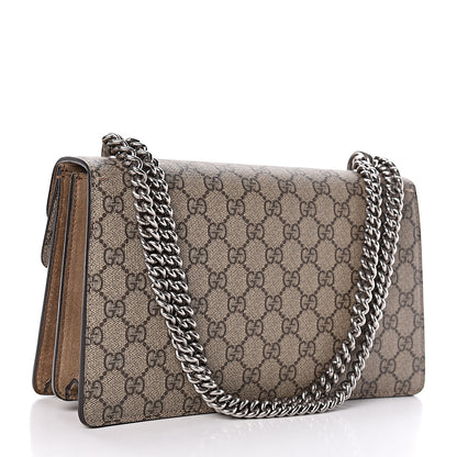 Gucci GG Supreme Monogram Small Dionysus Shoulder Bag Taupe 3 of 10