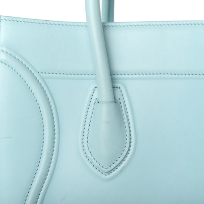 Celine Supple Calfskin Medium Phantom Luggage Azur 13 of 16