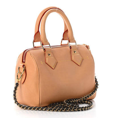 Louis Vuitton Vachetta Monogram Speedy BB 3 of 8
