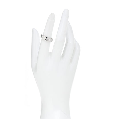 Cartier 18K White Gold 6 Diamond 5.5mm LOVE Ring 52 6 2 of 4