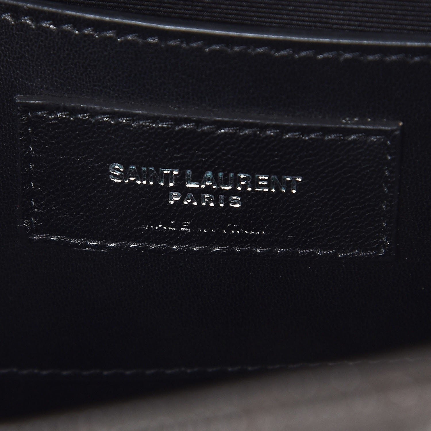 Saint Laurent Grain De Poudre Textured Mixed Matelasse Medium Triquilt Monogram Satchel Earth 6 of 6