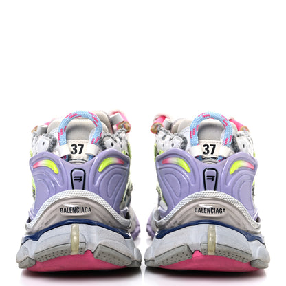 Balenciaga Mesh Rubber Womens Runner Sneakers 37 Multicolor 6 of 9