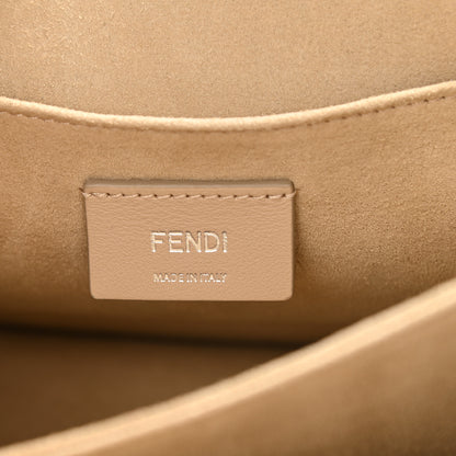 Fendi Vitello Liberty Scalloped Studded Kan I Shoulder Bag Plaster 6 of 9