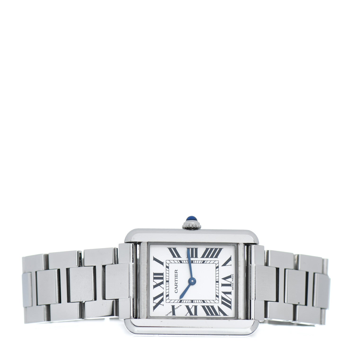 Cartier Stainless Steel 24mm Tank Solo Quartz Watch 2 of 5