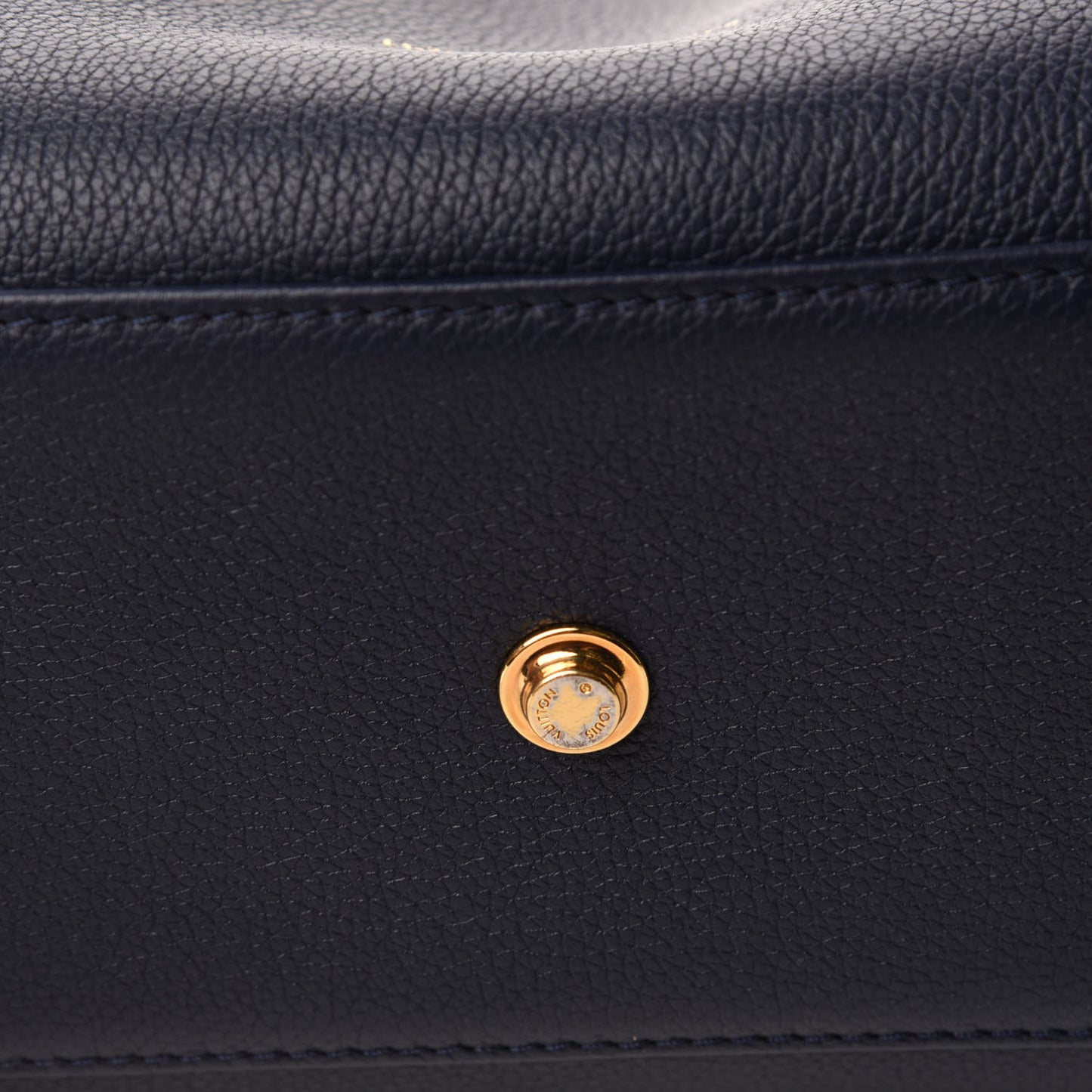 Calfskin Monogram On My Side Marine