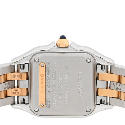 Cartier Stainless Steel 18K Yellow Gold 22mm Panthere Quartz Watch 4 of 5
