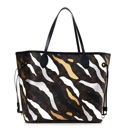 Louis Vuitton X LOL Monogram Neverfull MM Gold Silver 1 of 11