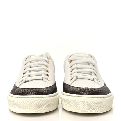 Louis Vuitton Monogram Womens Stellar Open Back Sneakers 39 White 2 of 9