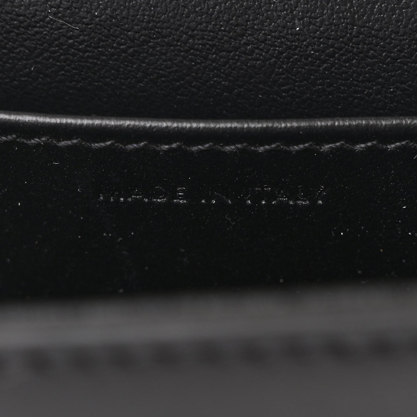 Shiny Calfskin Mini Claude Black