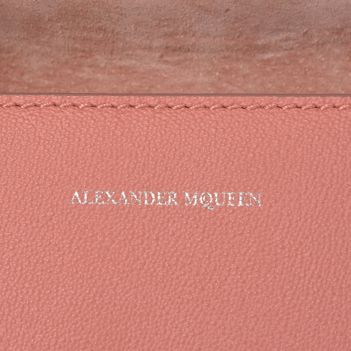 Calfskin Small Insignia Flap Pink