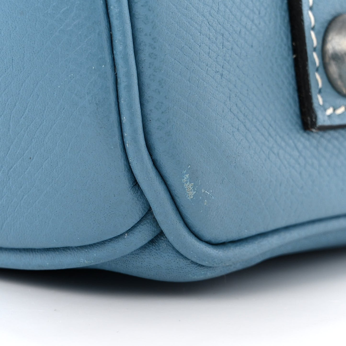 Epsom Birkin 35 Blue Jean