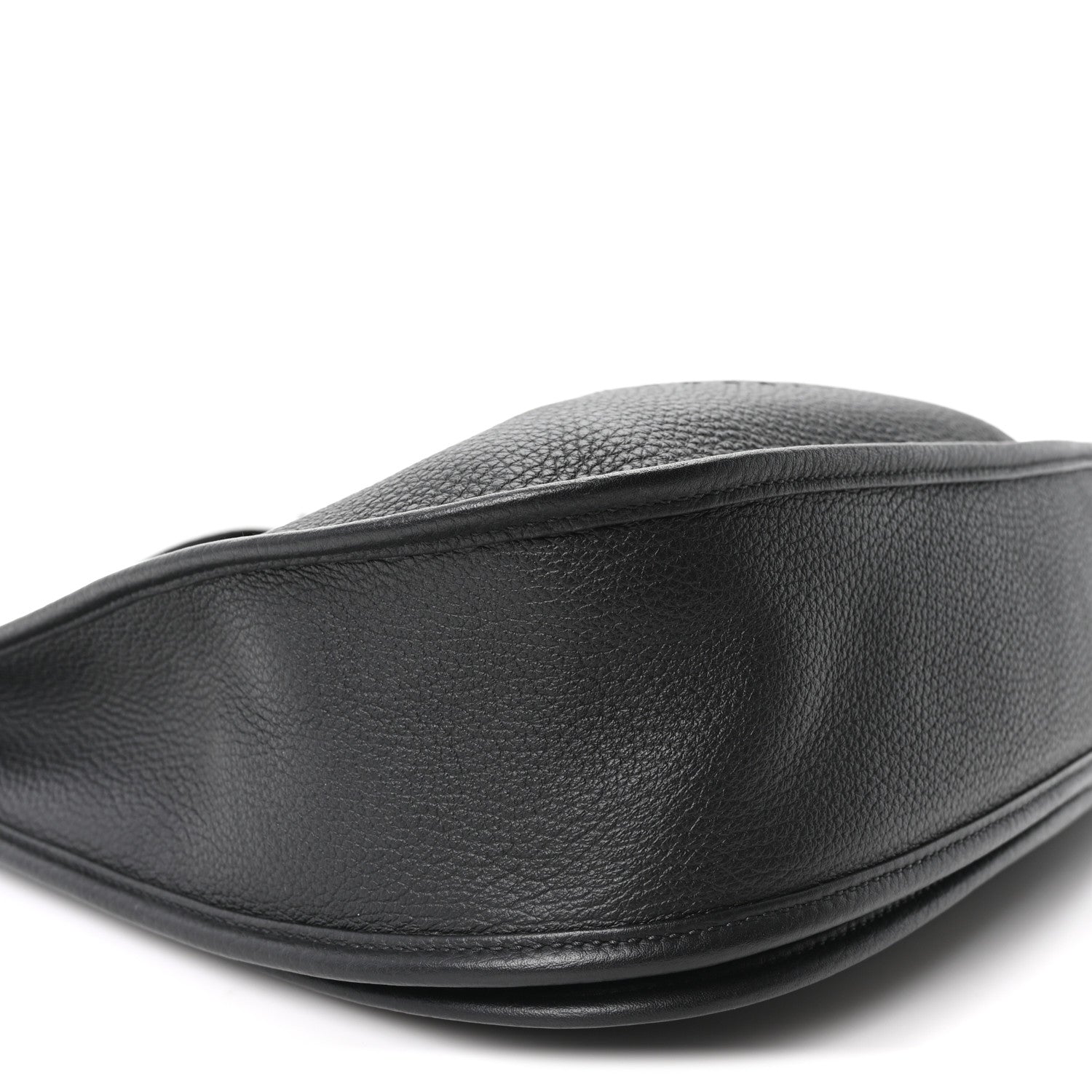Hermes Taurillon Clemence EVELYNE III GM Black 9 of 10