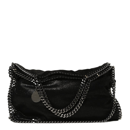 Stella McCartney Shaggy Deer Falabella Fold Over Tote Black 1 of 11