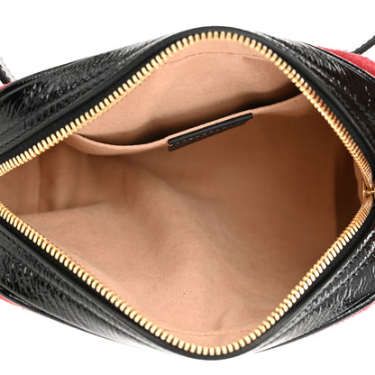 Gucci Suede Small Ophidia Belt Bag 85 34 Hibiscus Red 5 of 11