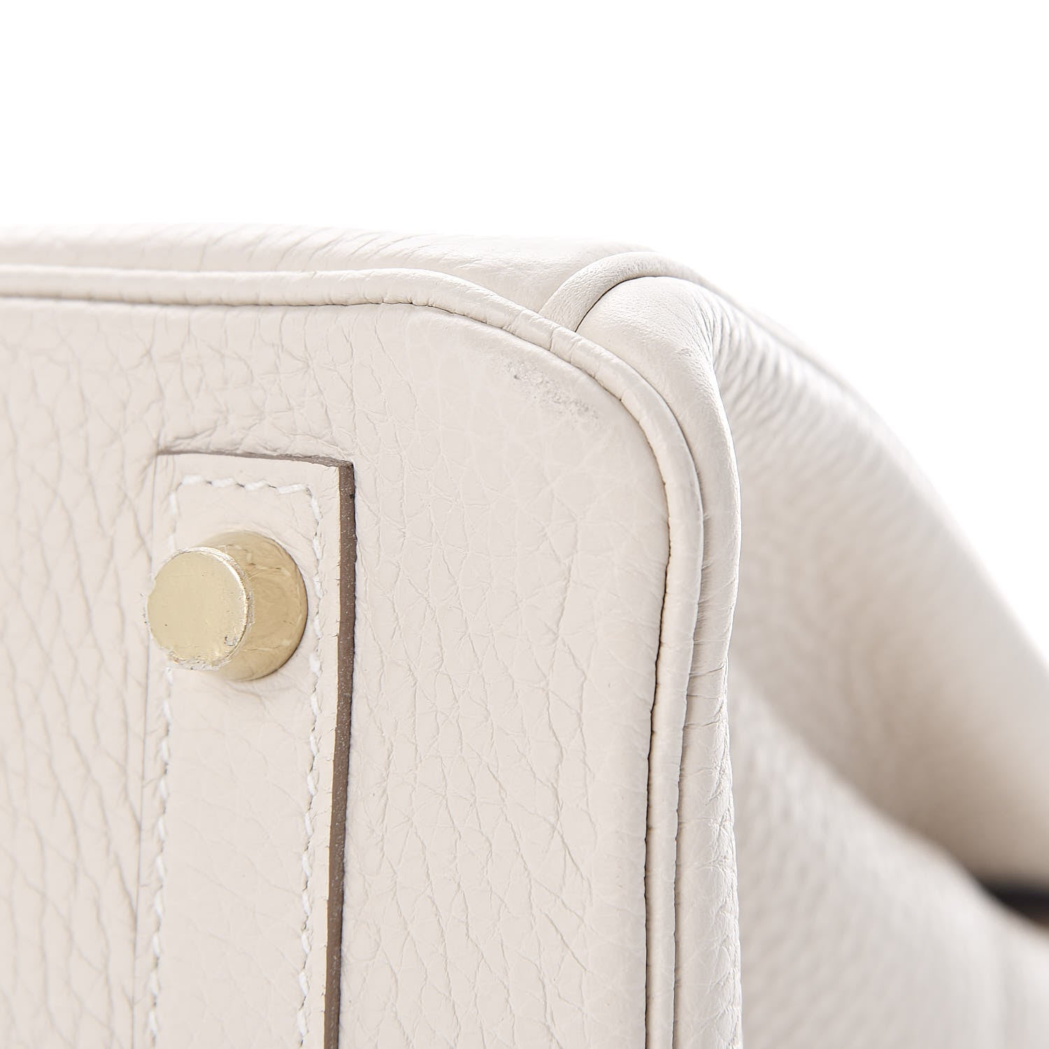 Hermes Taurillon Clemence Birkin 30 Craie 11 of 14