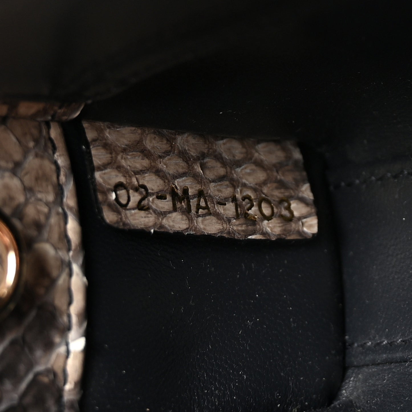 Snakeskin Micro Lady D-Joy Grey