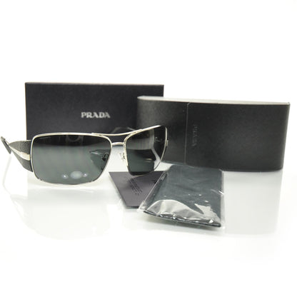 Prada Saffiano Sunglasses SPR 55H Black 4 of 7