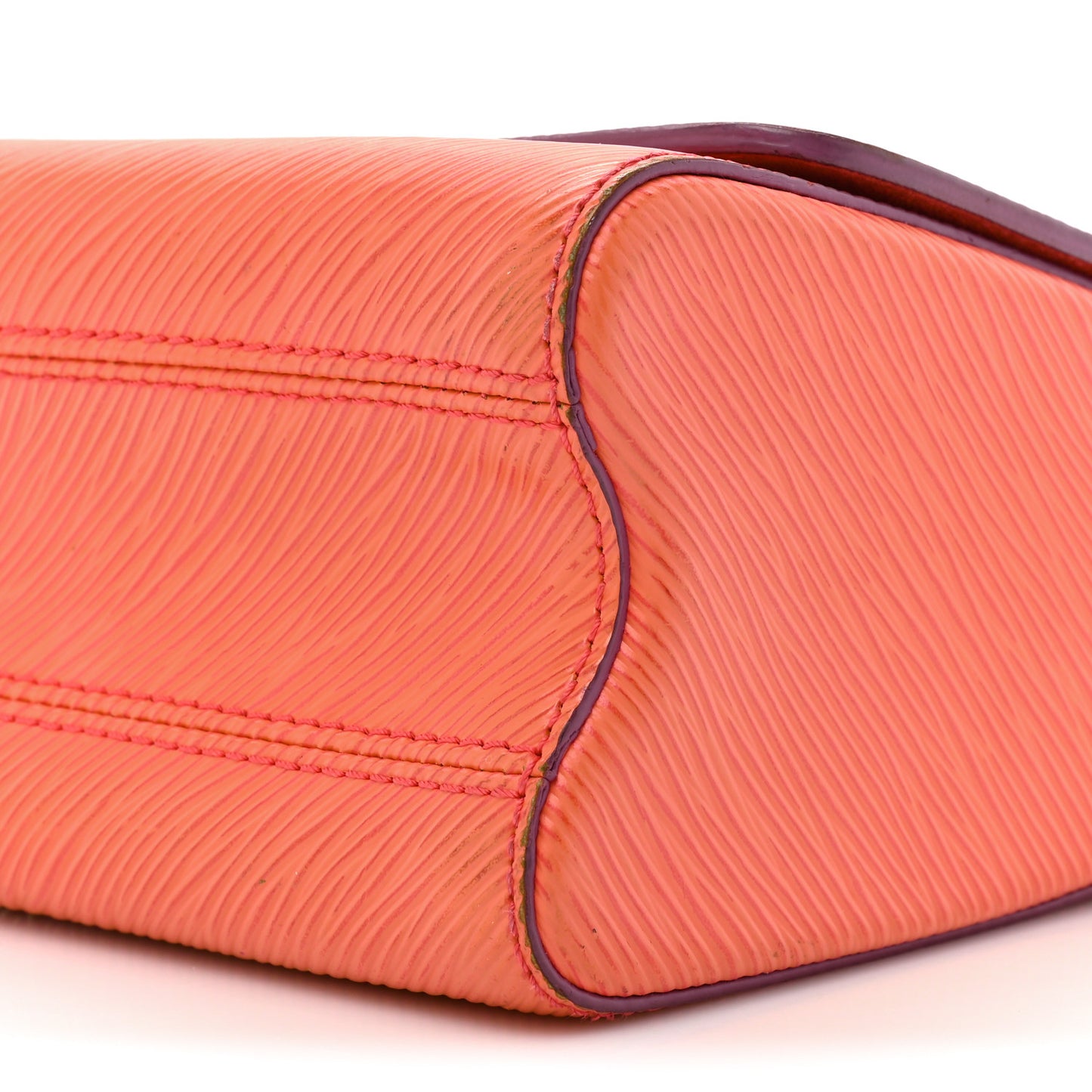 Epi Twist Shoulder Bag MM Coral