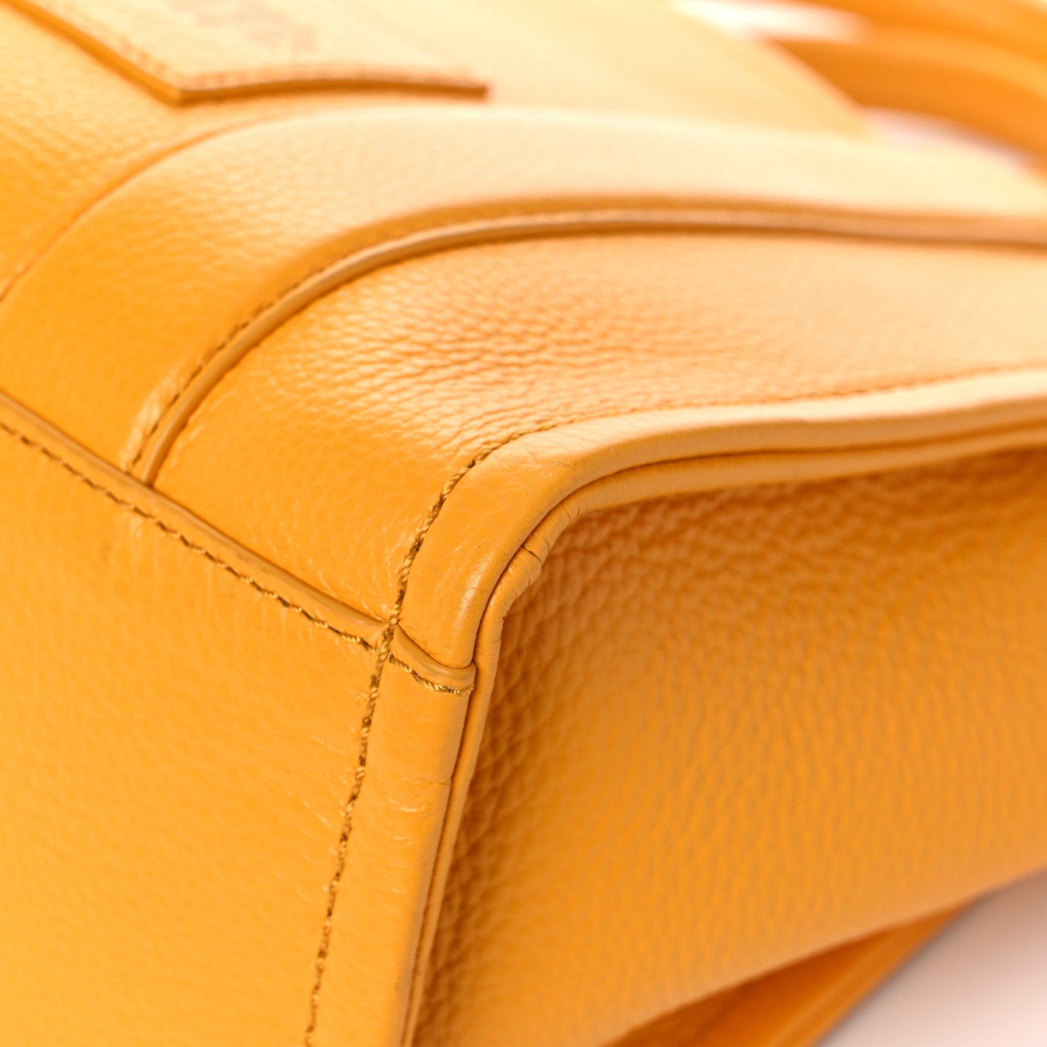 Marc Jacobs Grained Calfskin Small The Tote Bag Artisan Gold 11 of 22