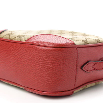 Gucci Monogram Mini Bree Messenger Bag Red 7 of 11