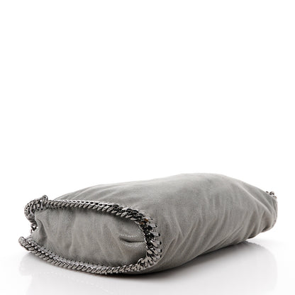 Stella McCartney STELLA MCCARTNEY Shaggy Deer Falabella Fold Over Tote Grey 4 of 12