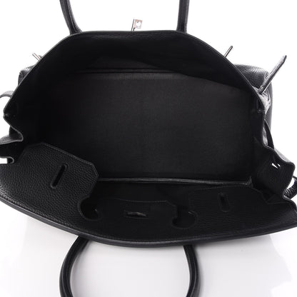 Hermes Taurillon Clemence JPG Birkin 42 Black 8 of 24